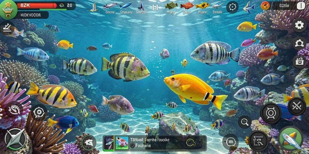 Tampilan gameplay Tembak Ikan yang seru di 8ZK.
