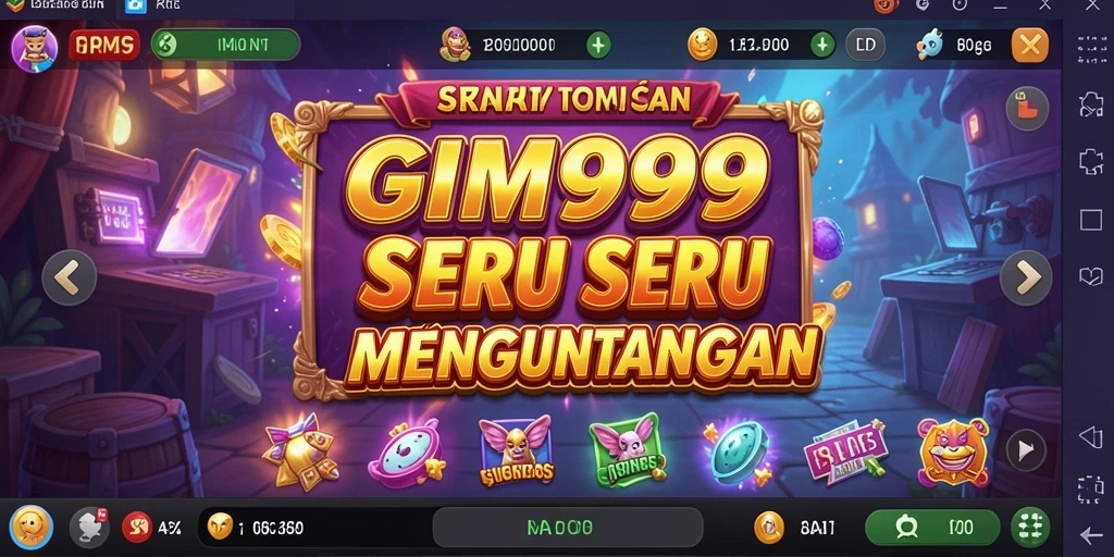 Gameplay GIM999 yang seru dengan berbagai pilihan slot.