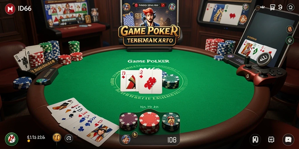 Tampilan gameplay seru dan penuh strategi di ID66.