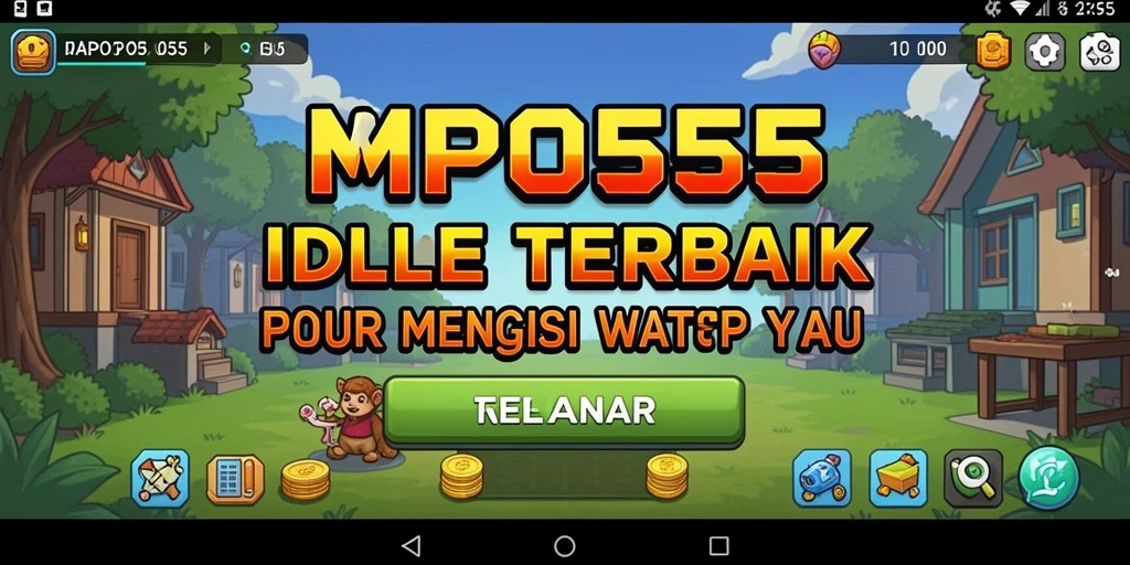 Screenshot gameplay MPO555 menampilkan suasana santai dan menarik dari permainan Idle.