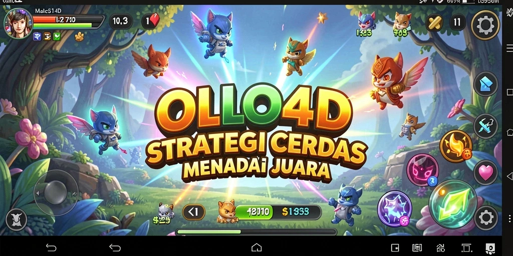 Gameplay dinamis dan strategi menantang di OLLO4D.