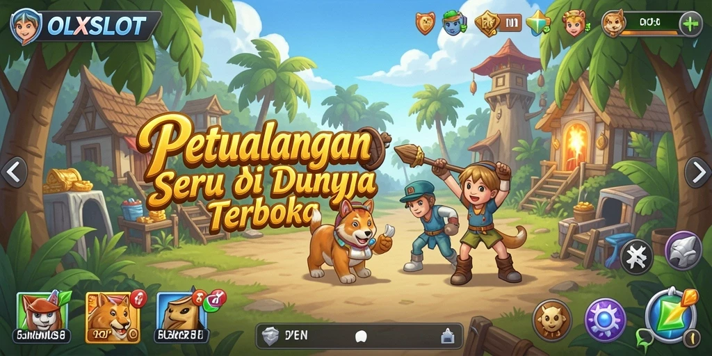 Tangkapan layar gameplay Open World yang epik dan mendebarkan.