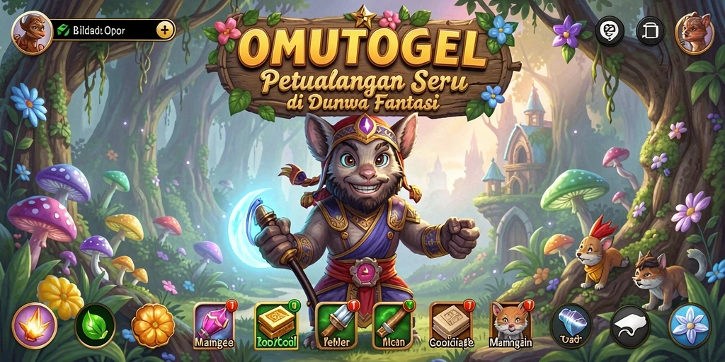 Screenshot <strong>OMUTOGEL</strong> menampilkan aksi seru dalam dunia RPG yang menakjubkan.